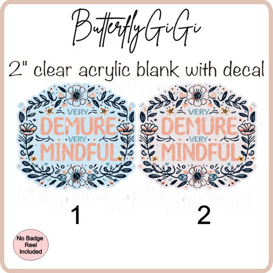 Demure Floral