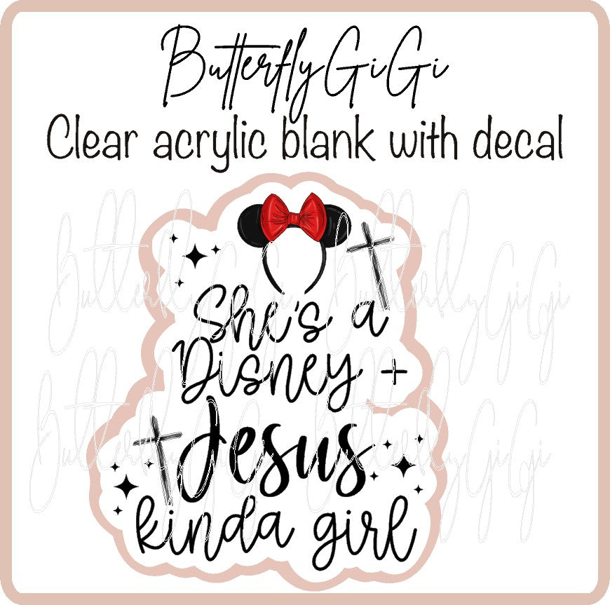 Disney Girl Jesus