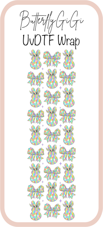 Easter Neon UvDtf Wrap