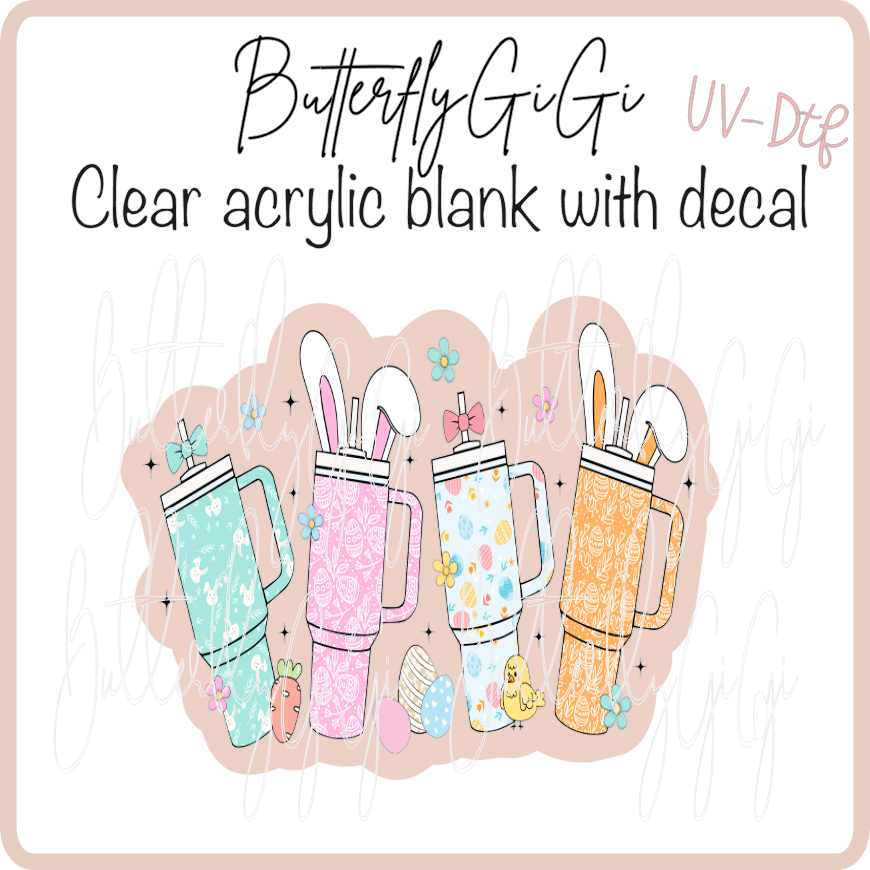 Easter Tumblers UvDTF