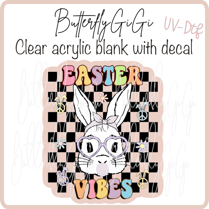 Easter Vibes Peace UvDTF