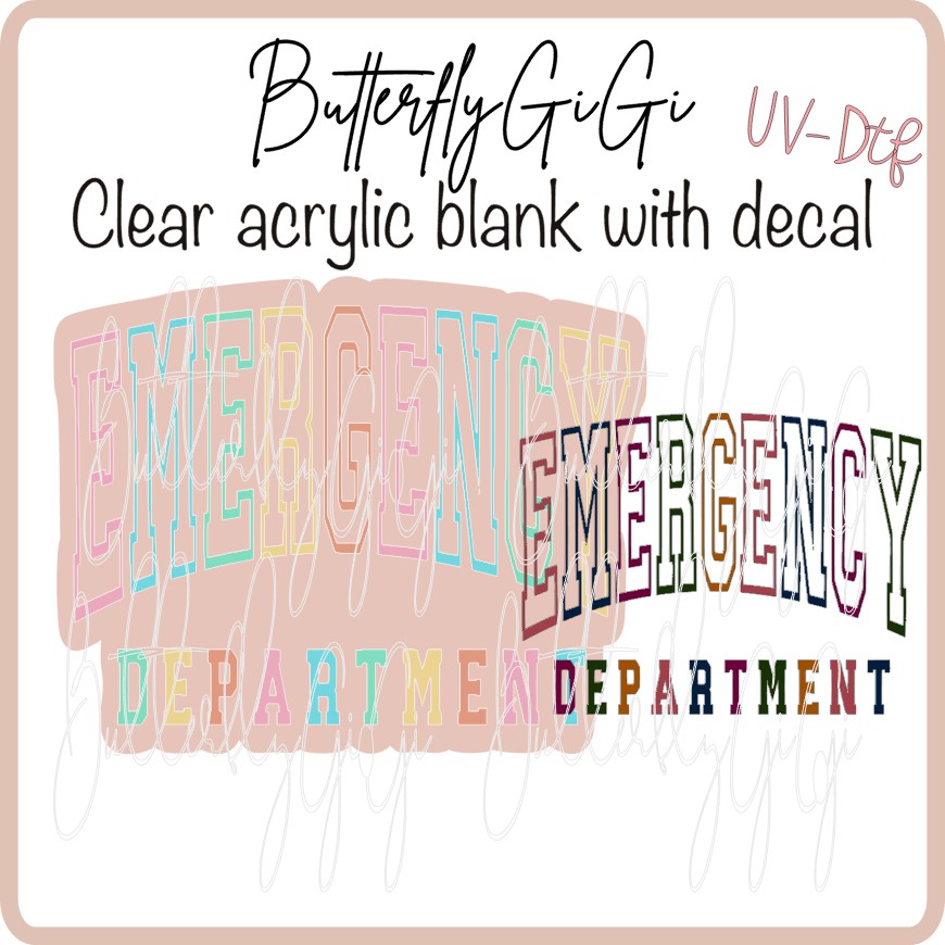 Emergency Department UvDTF