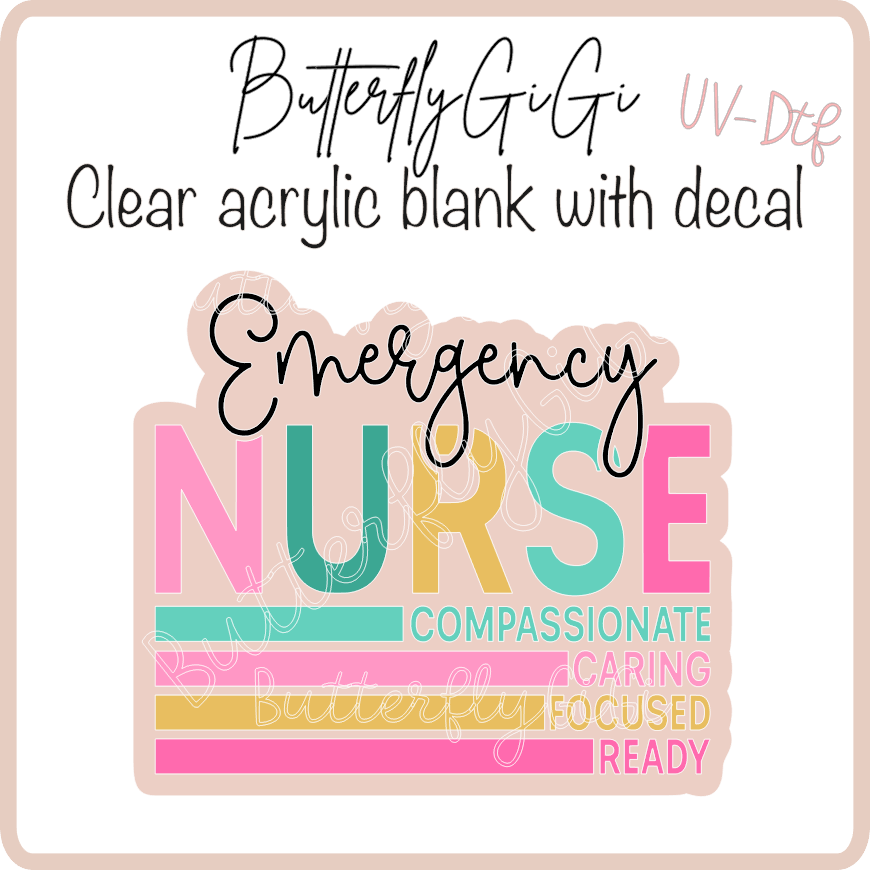 Emergency Nurse UvDTF