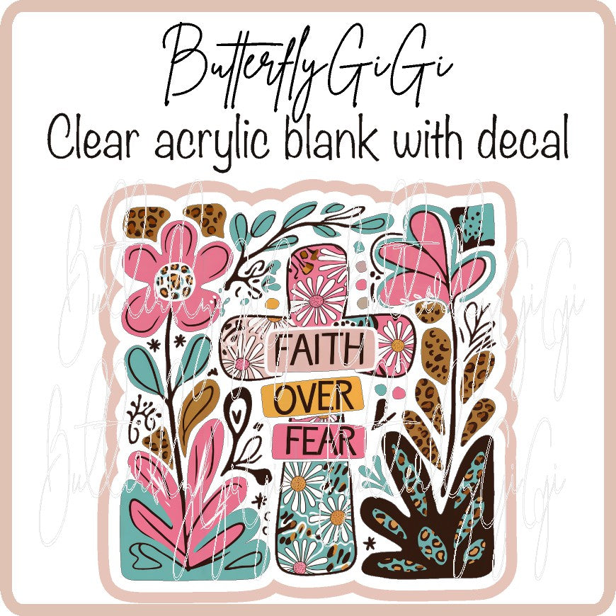 Faith over Fear Floral