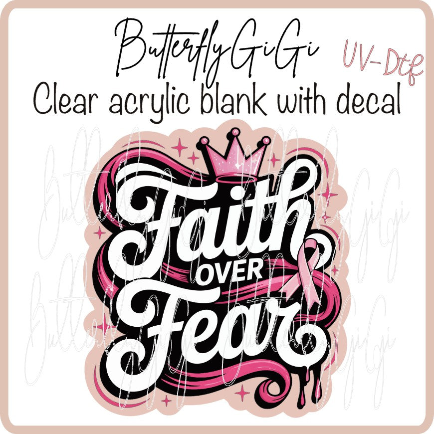 UVDTF BC Faith over Fear Pink