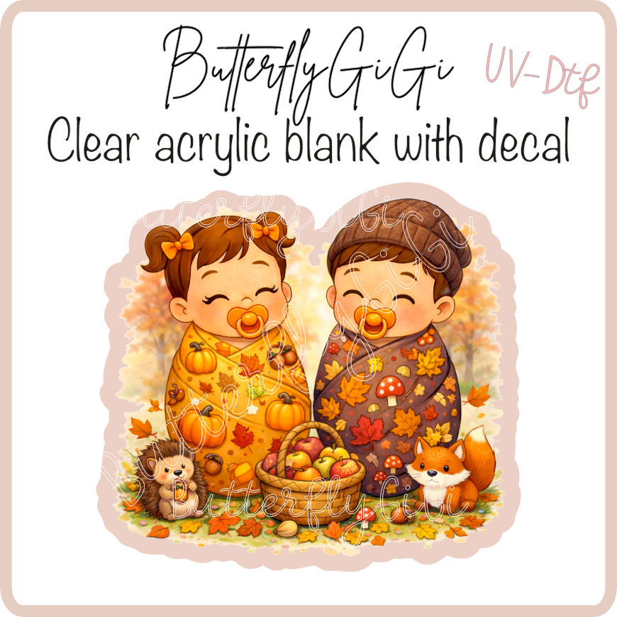 Fall Babies UvDtf