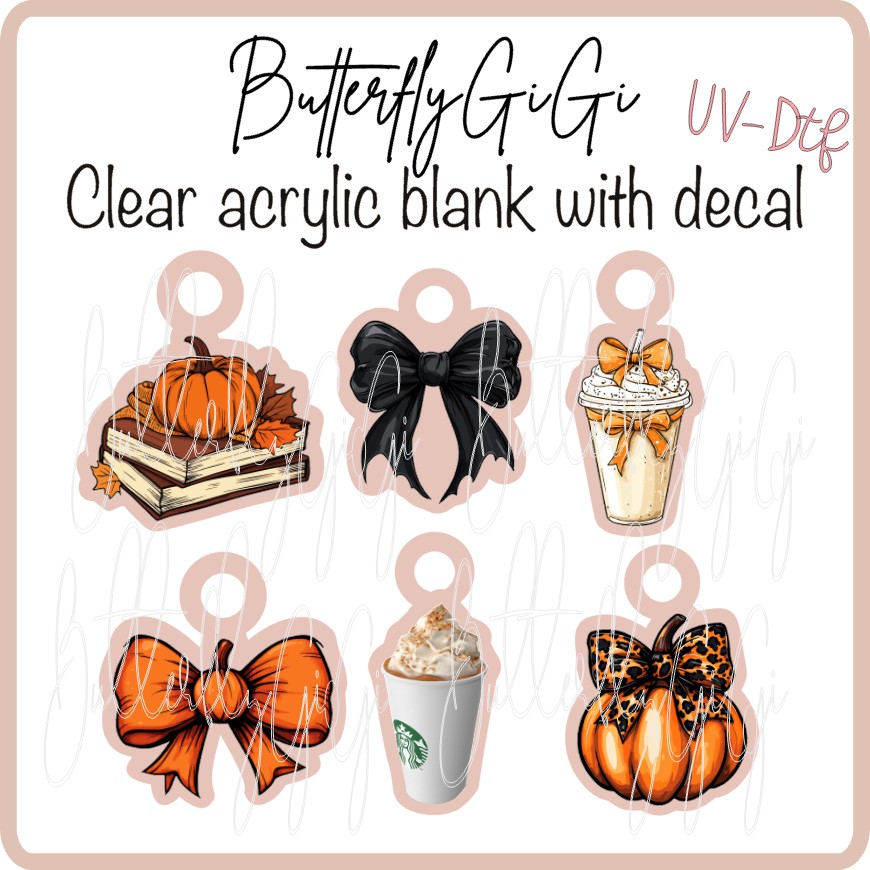 .Charm UVDTF Fall Charms