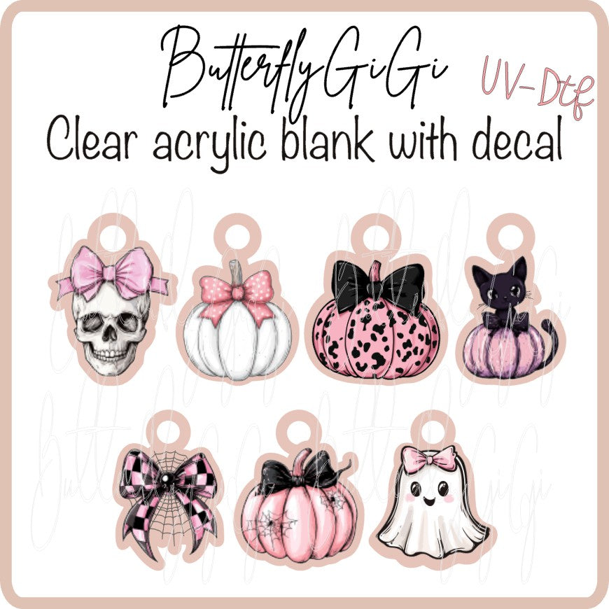 .Charm UVDTF Fall PINK