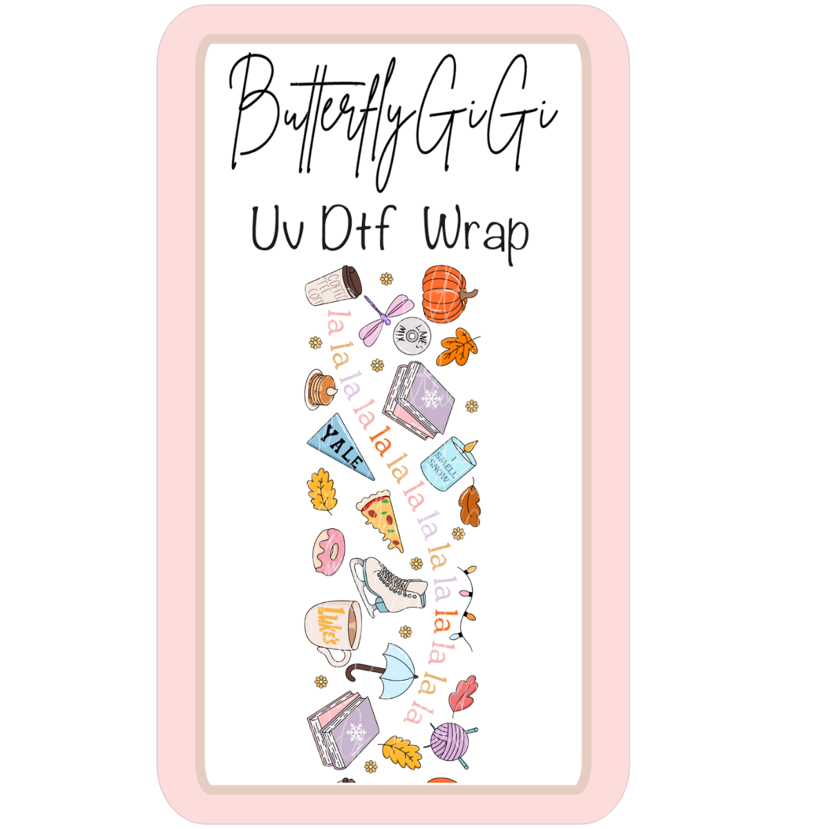 Wrap Gilmore Girls Falala UV Dtf