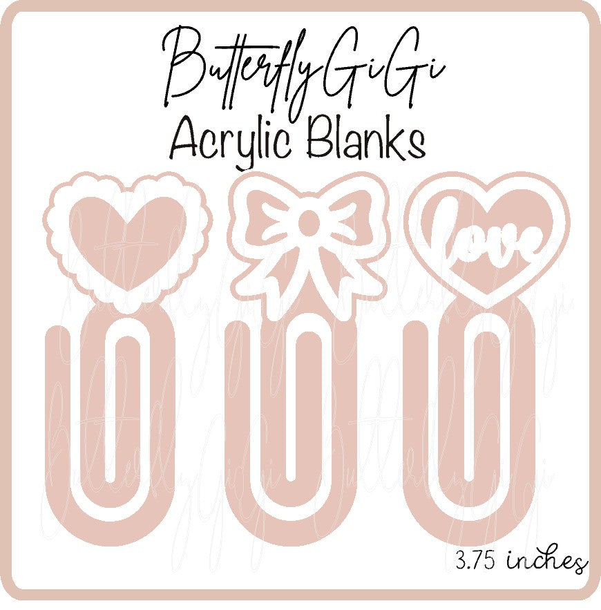 Girlie Layered Paperclips