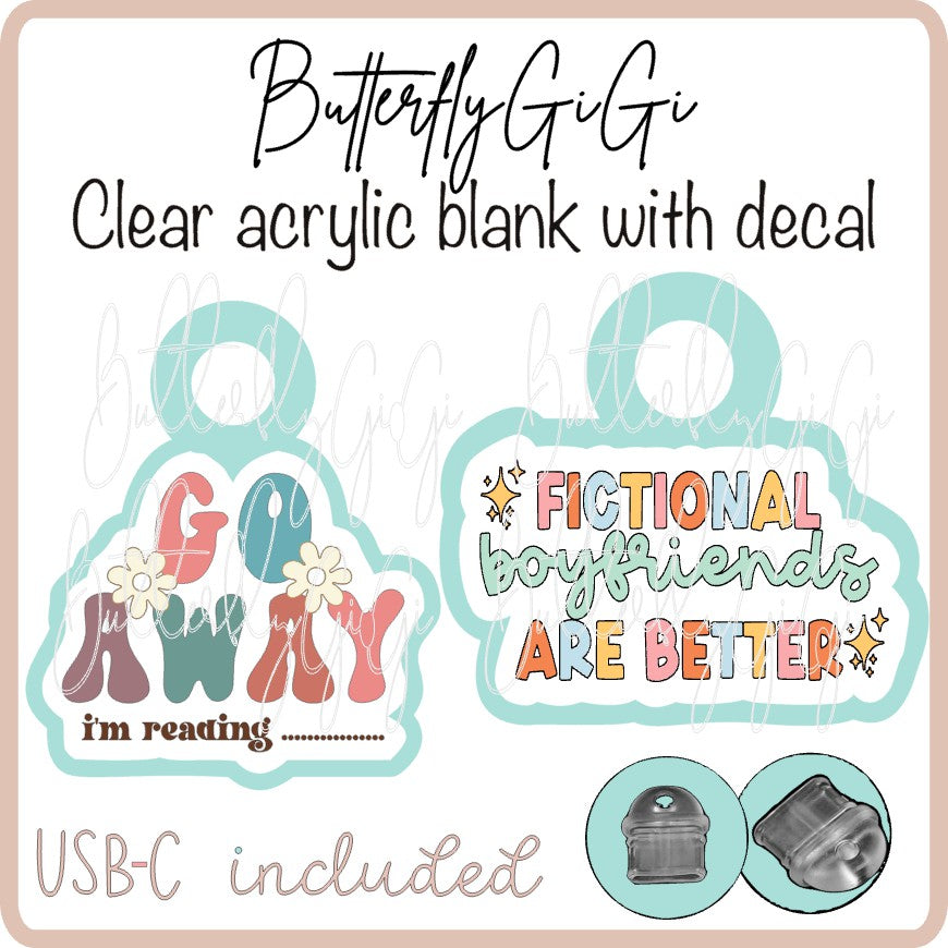 .Charm Reader Go Away/ Fictional Boyfriend