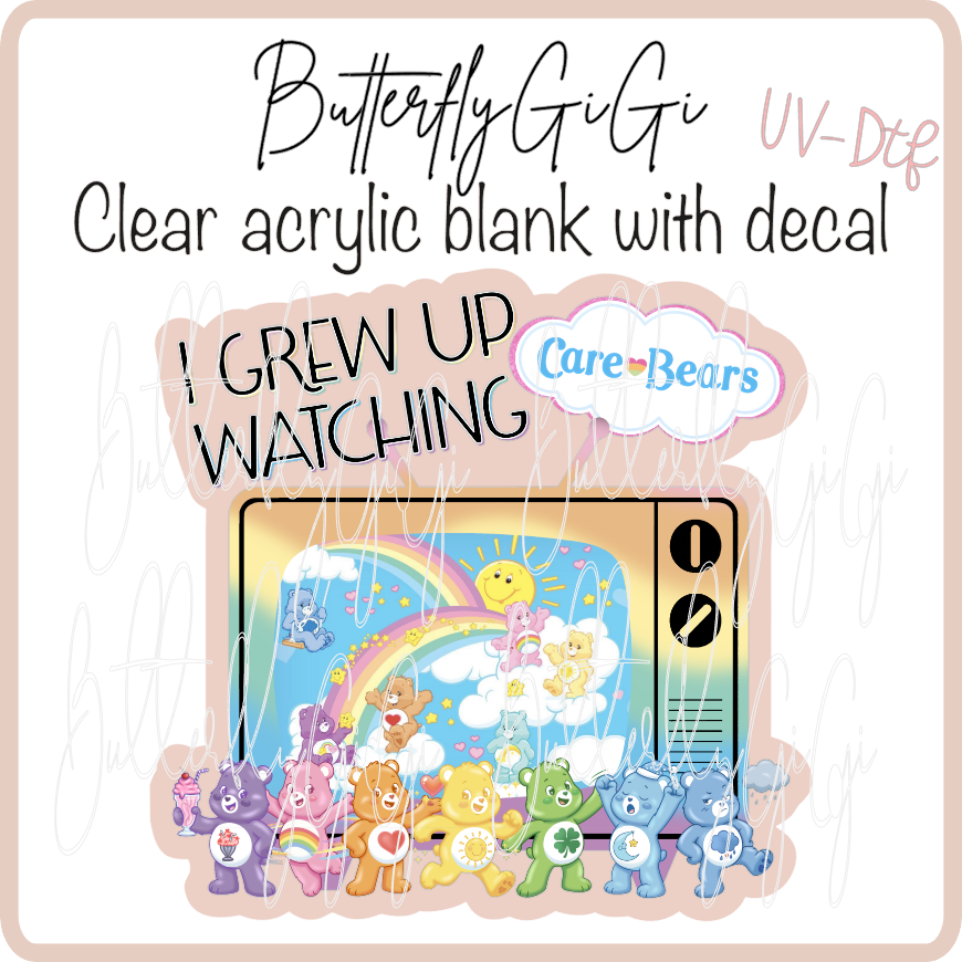 Grew Up Care Bears UvDTF