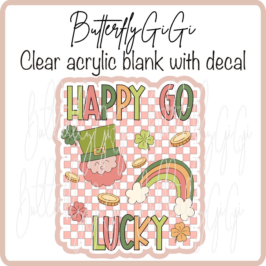 Happy Go Lucky Checkered