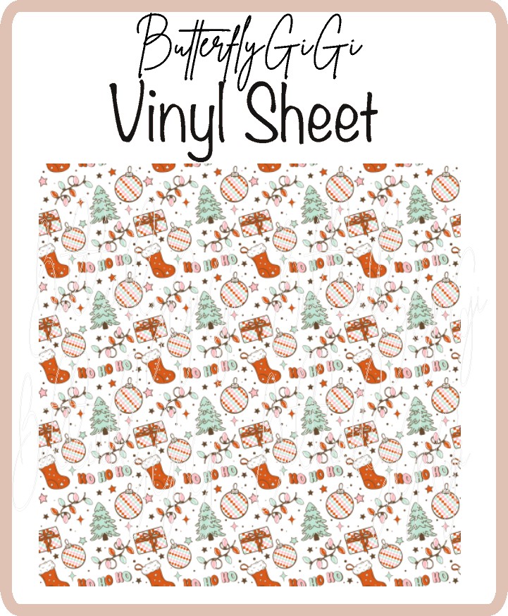 HohoHo Vinyl Sheet
