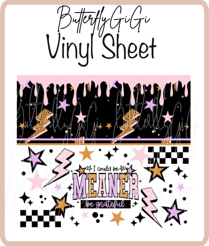 20 oz I could be Meaner