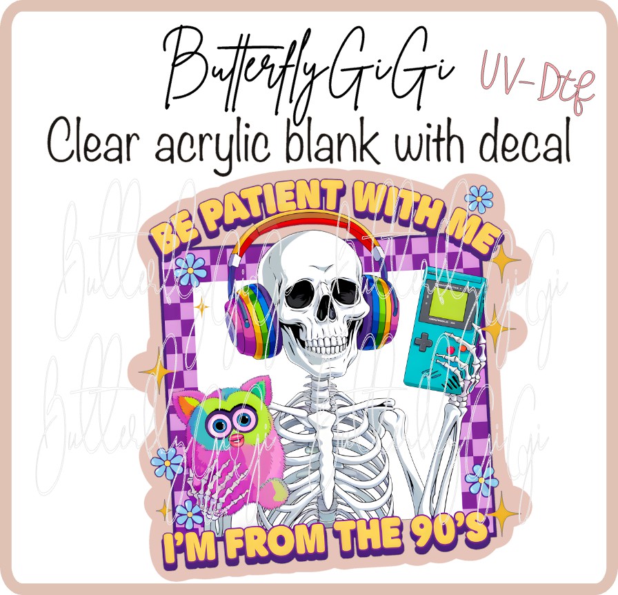 UVDTF I'm from the 90's
