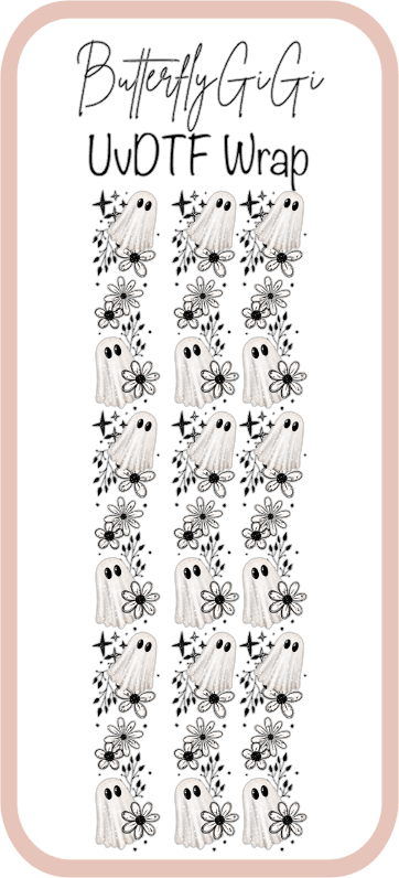 Lace ghost UvDtf Wrap