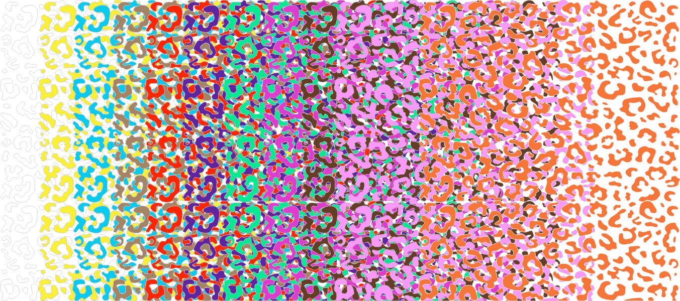 Leopard Print 3x3 UVDtf Sheet