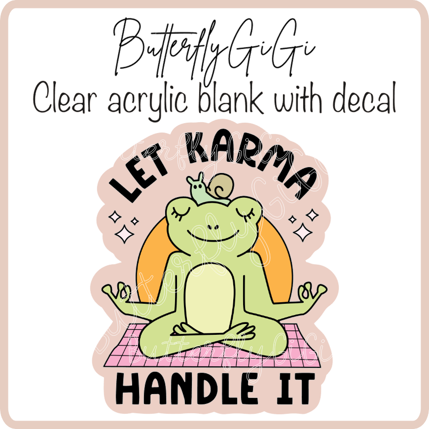 Let karma Handle it UvDTF