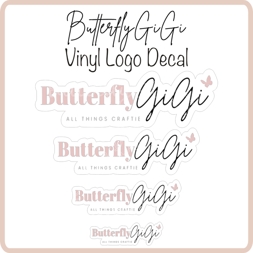 ButterflyGiGi Logo Stickers (5)