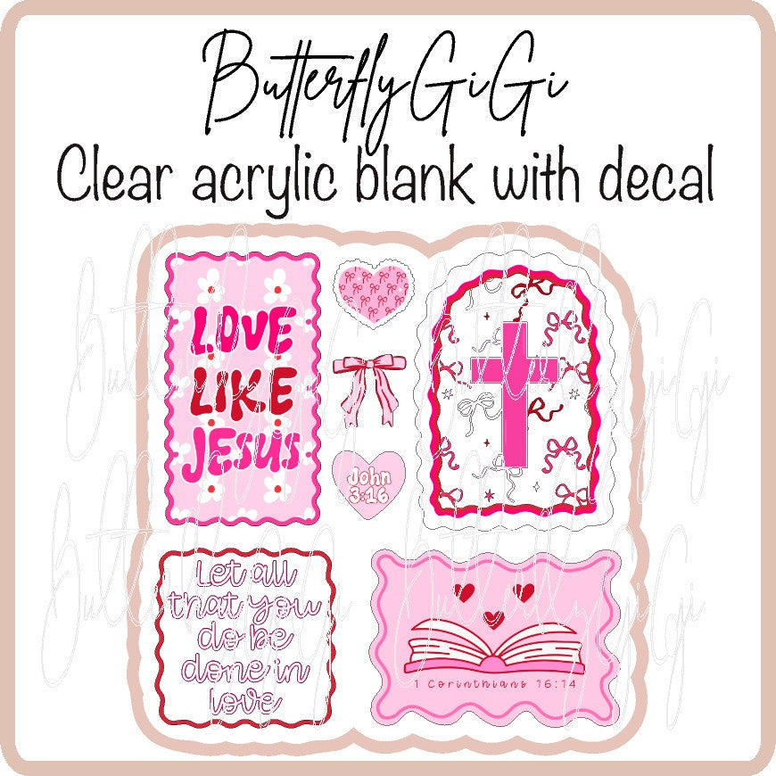 Love Like Jesus Scallop