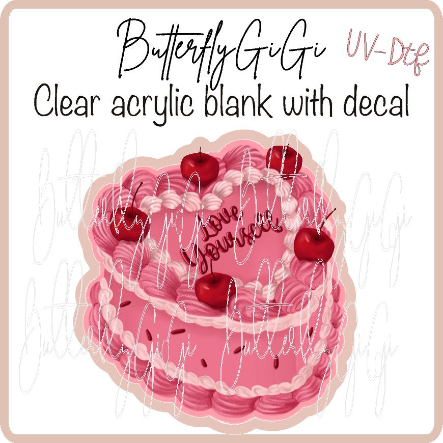 Love yourself UV DTF