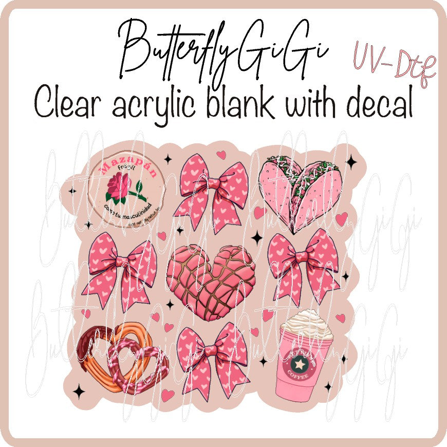 Mazapan Valentine UV DTF