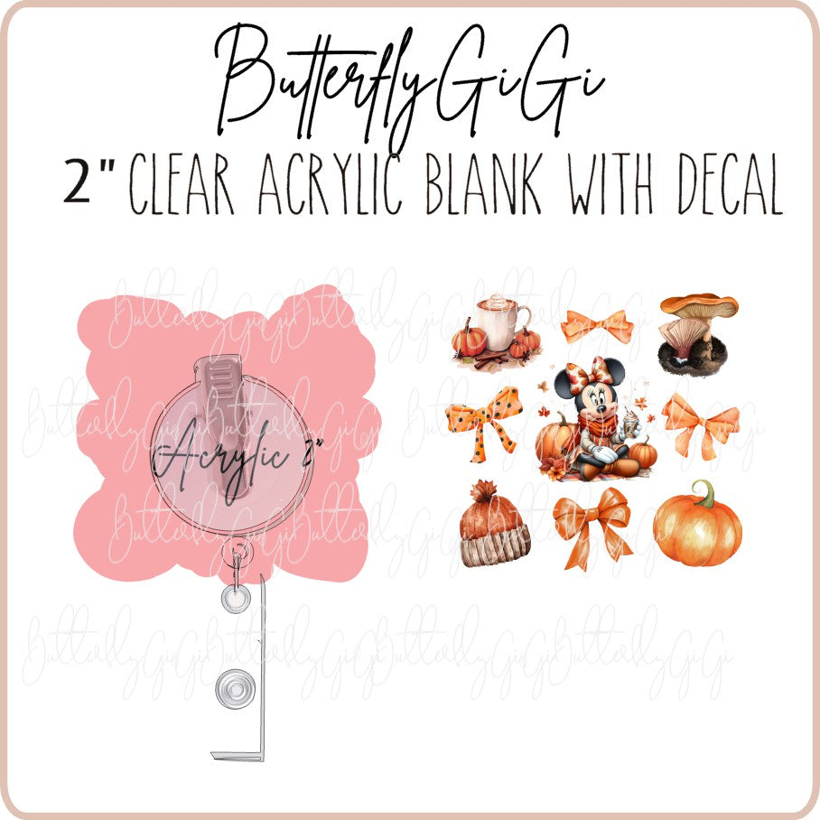 UVDTF Fall Mouse Bow