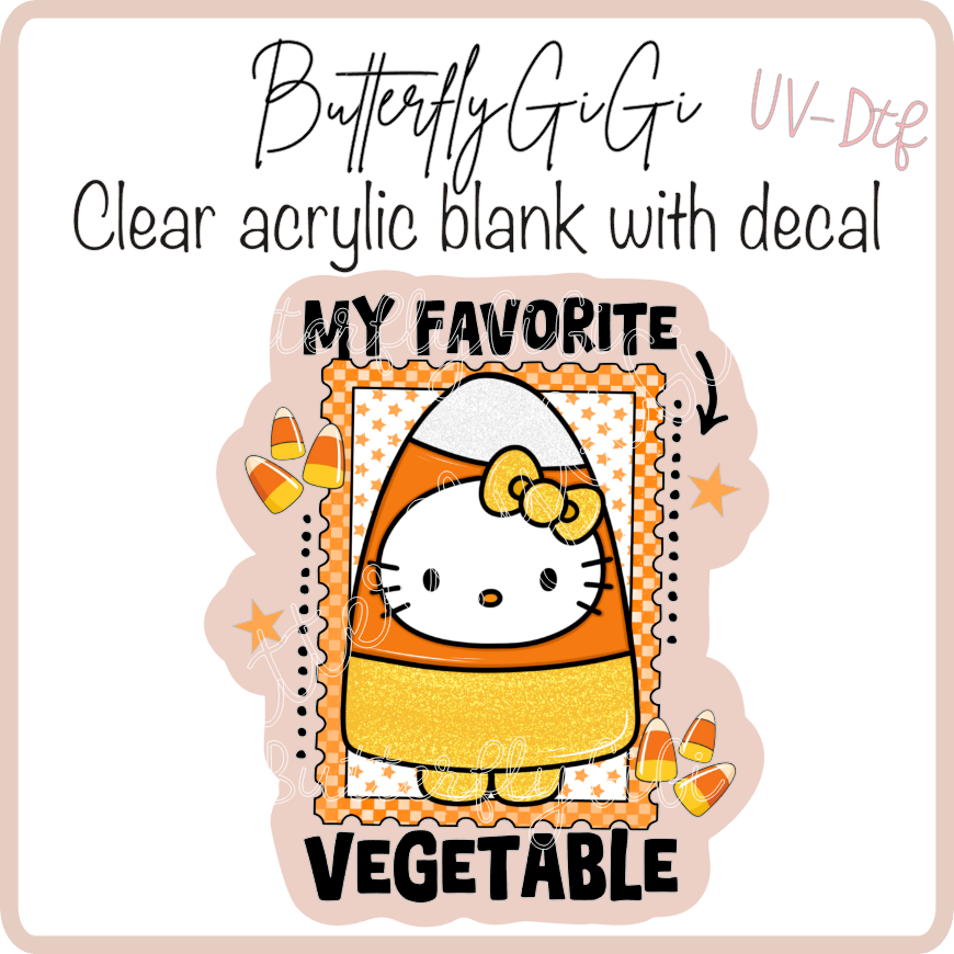 My fav Vegetable UvDtf