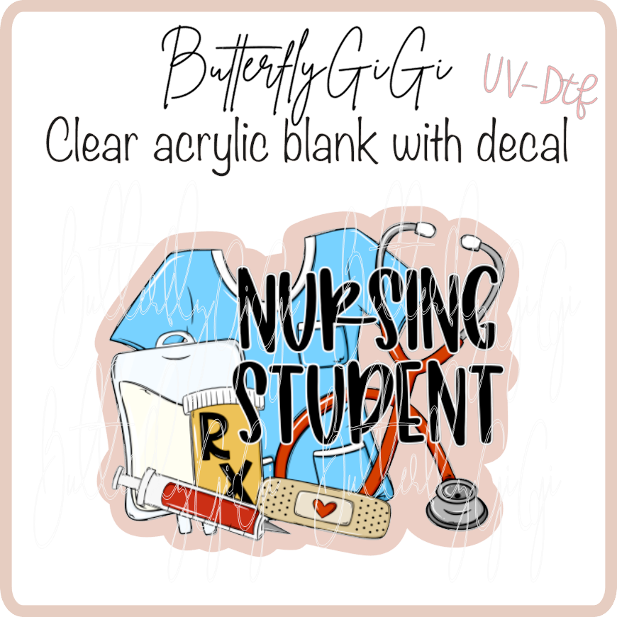 Nursing Student UvDTF