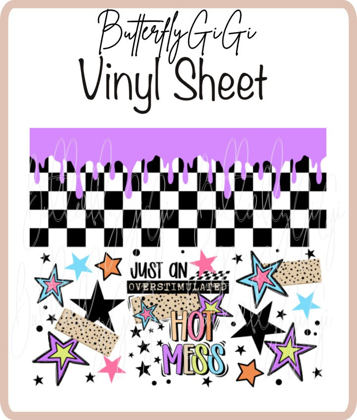 20 oz Overstimulated Hot Mess