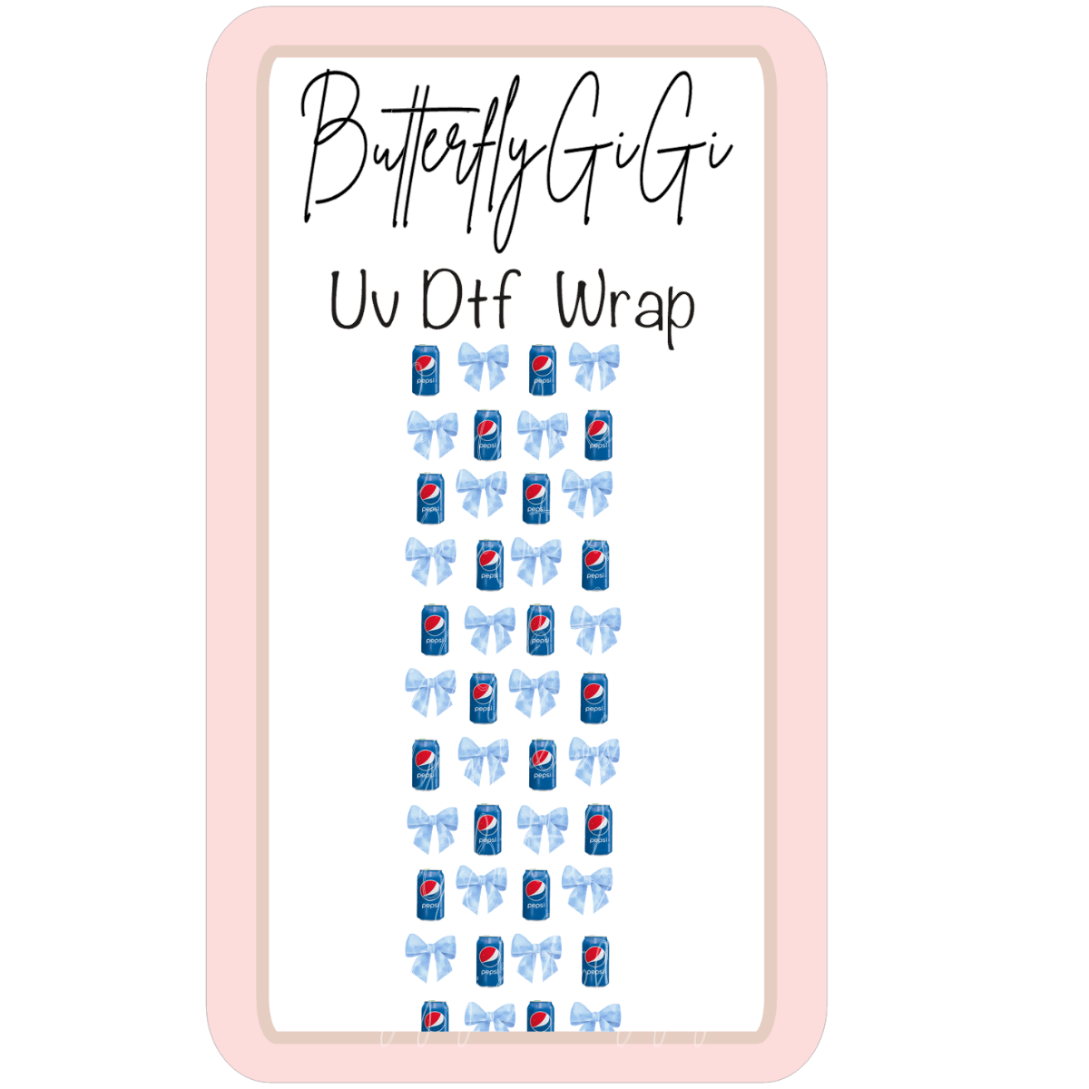 Wrap Pep si Uv Dtf
