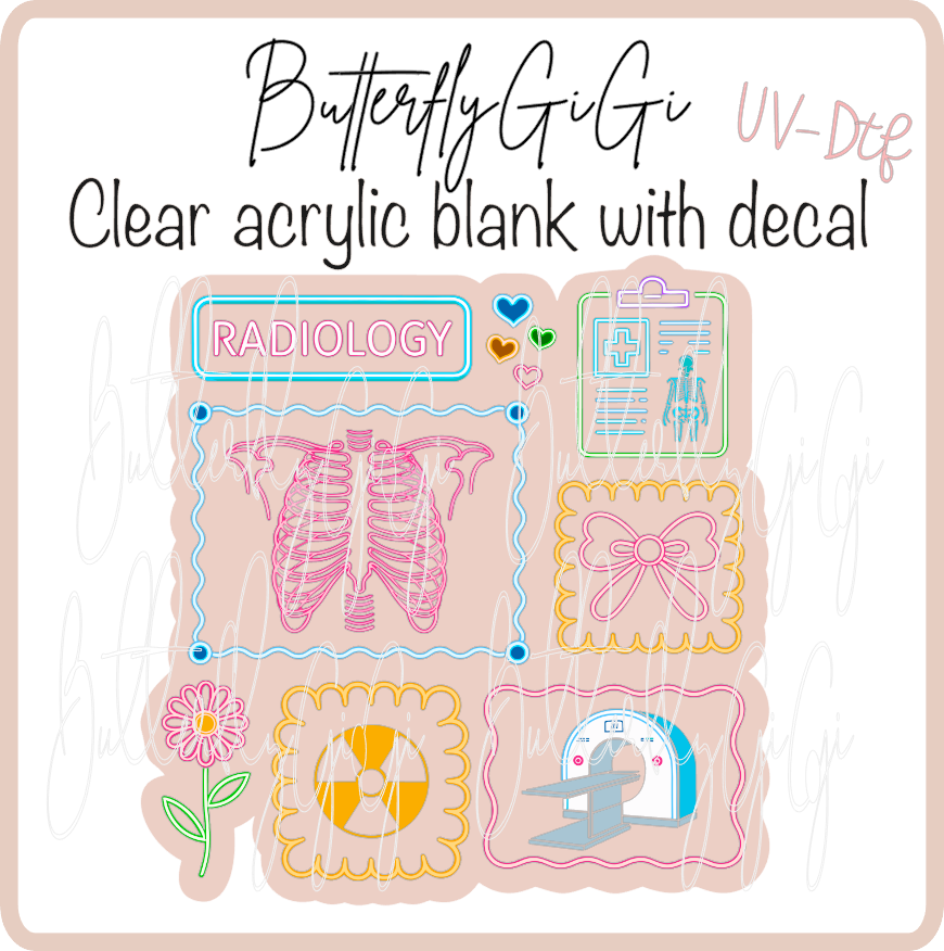 Radiology Neon UvDTF