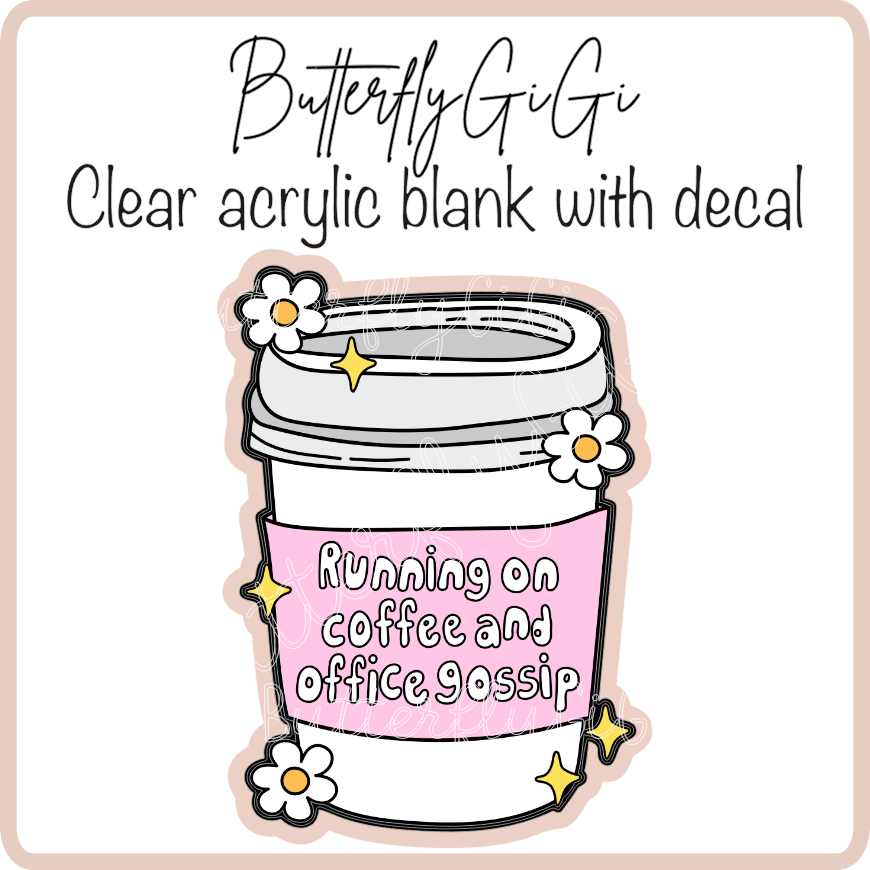 Running on coffee office gossip