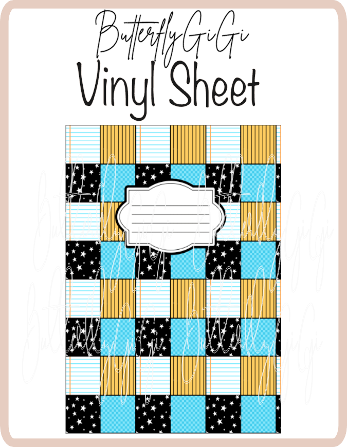School Boy Vinyl Notebook