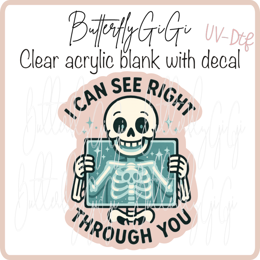 See right through You UvDTF