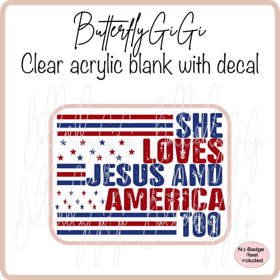 She loves America Too