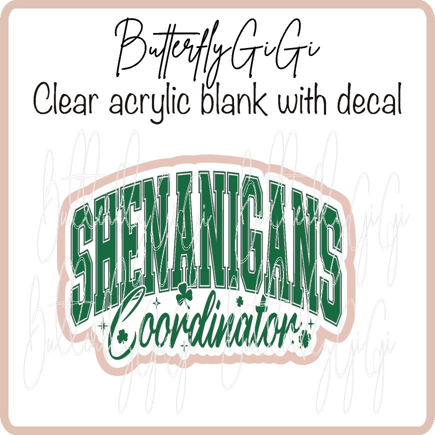 Shenanigan Coordinator