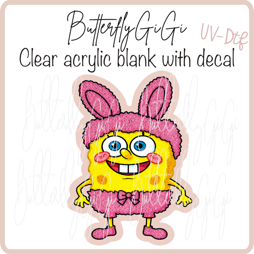 Sponge Bunny UvDTF