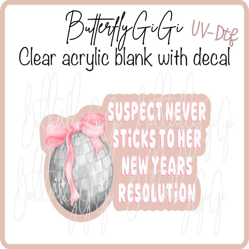 Suspect New Years UvDTF