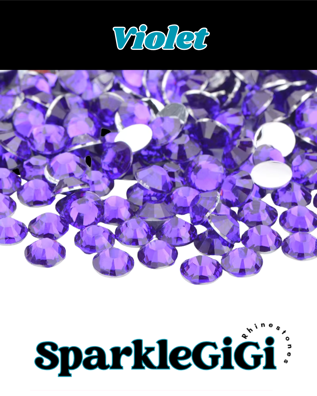 DK AMETHYST Classic Rhinestone