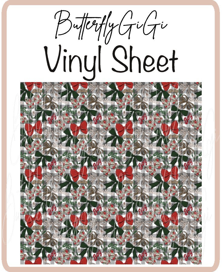 Jolly Noel Vinyl Sheet