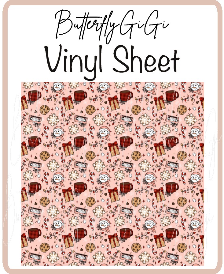 Oldie Christmas Vinyl Sheet