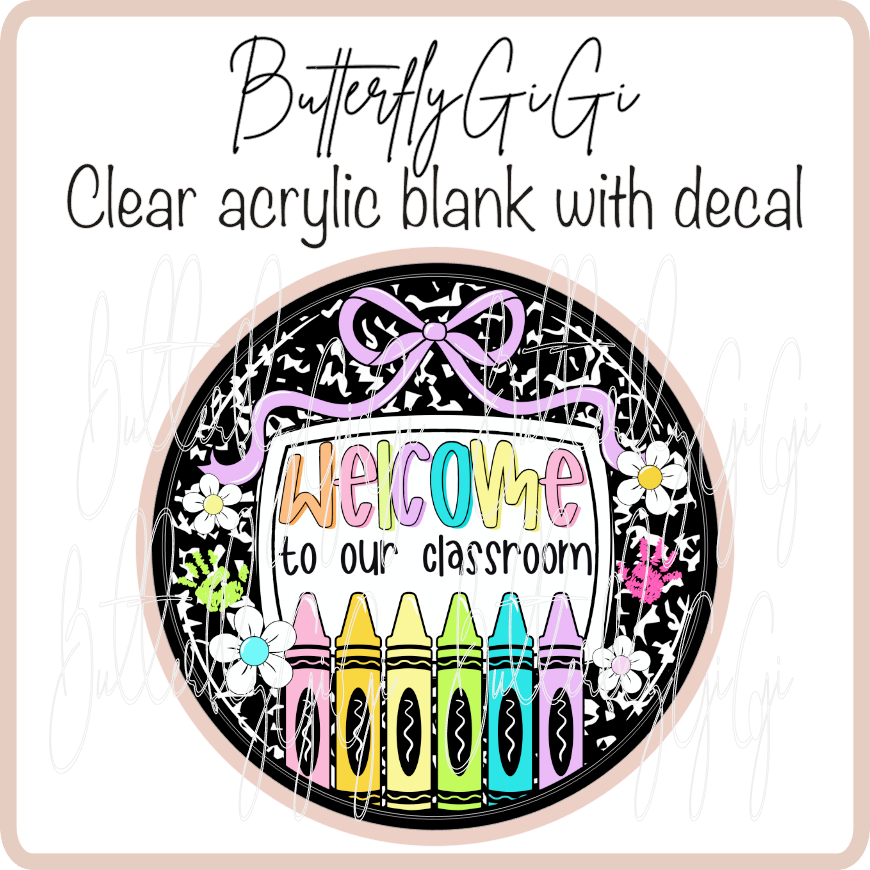 Welcome Classroom