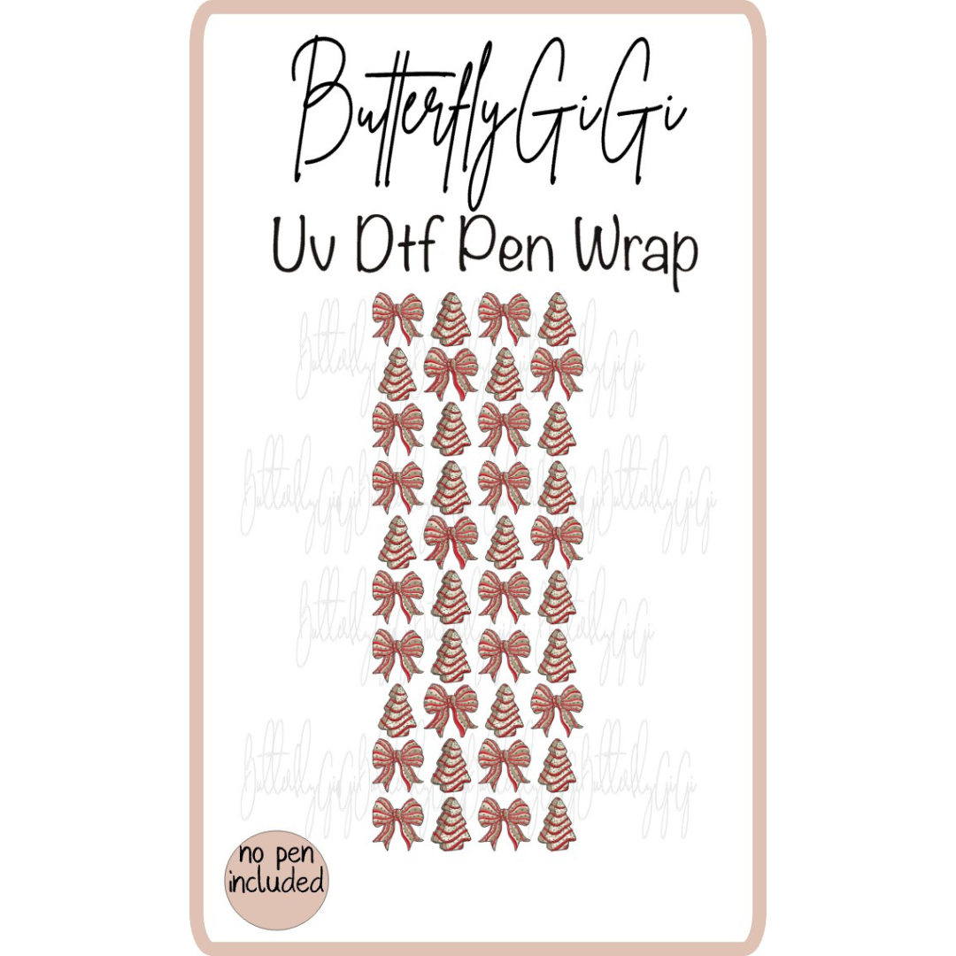 Wrap Christmas Snacks UVDTF