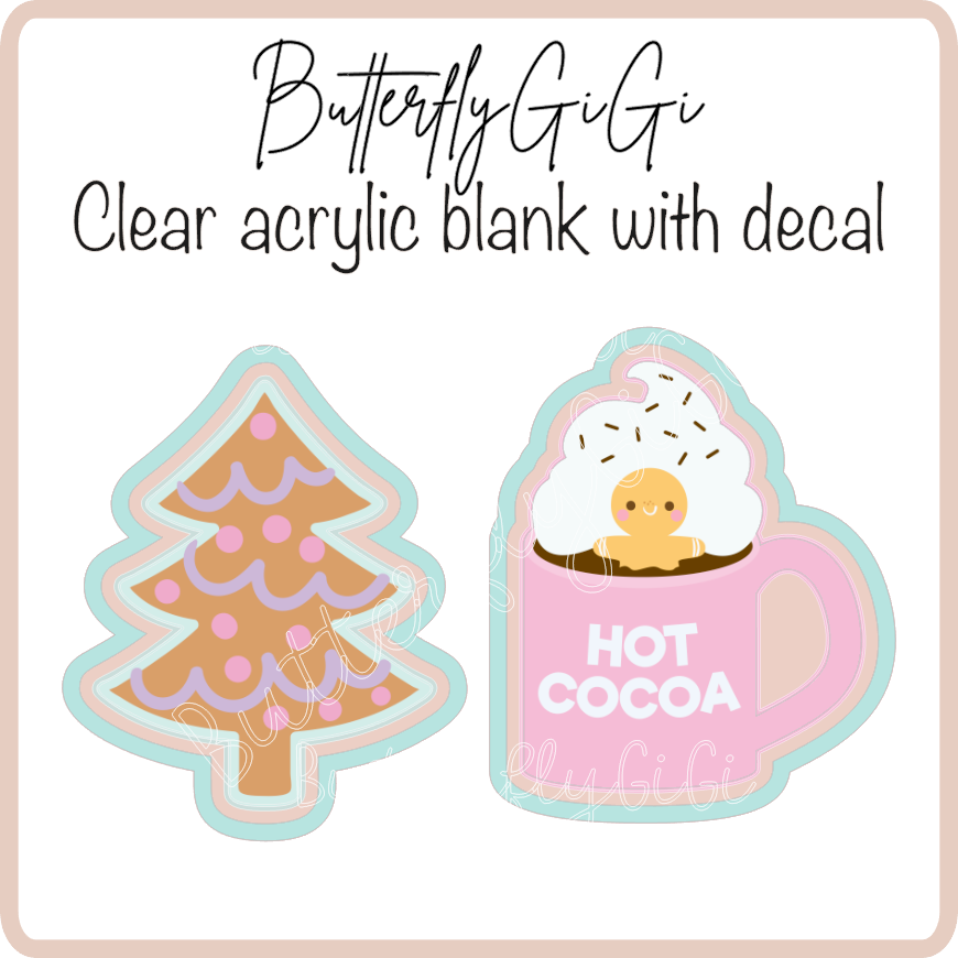 Xmas Tree Cocoa Xray Marker Set