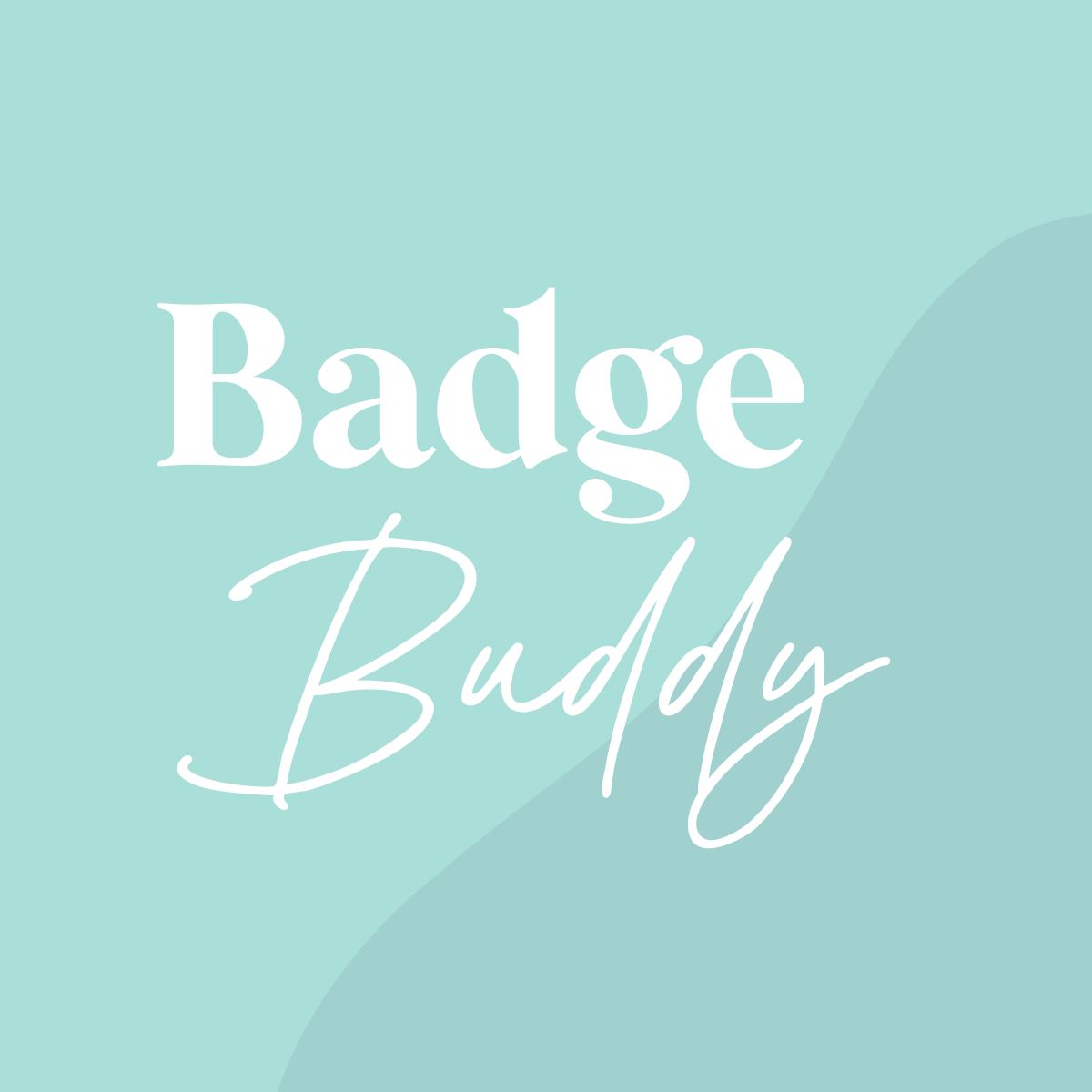 Badge Buddy Blanks & Decal