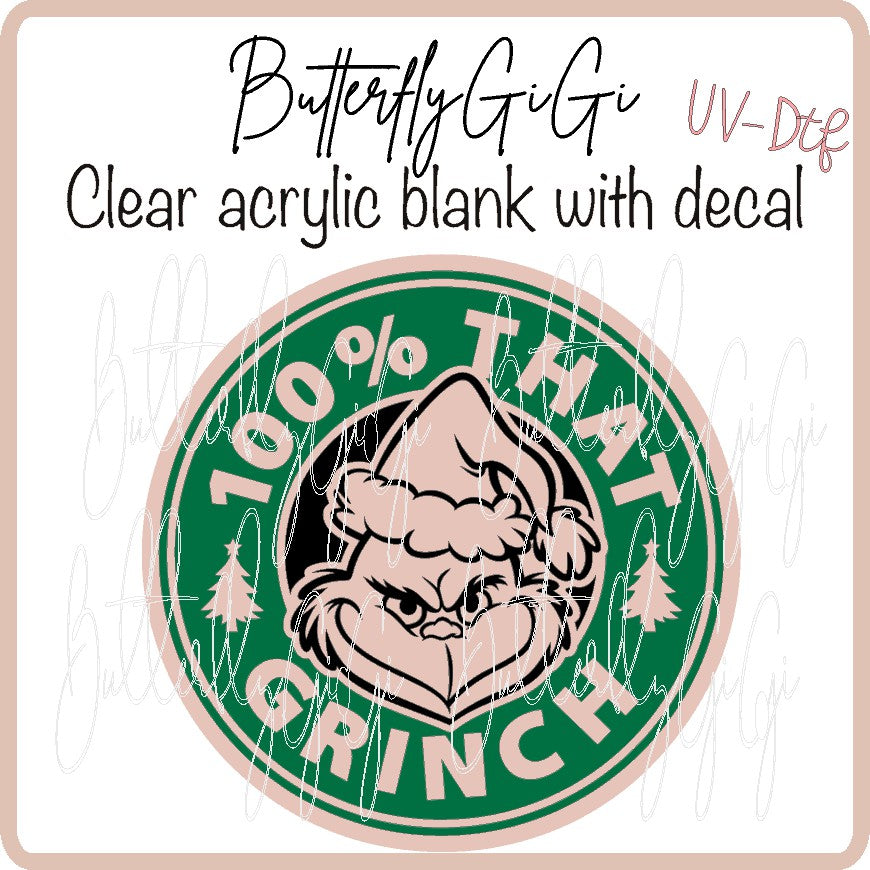 100% that  Greench UV DTF