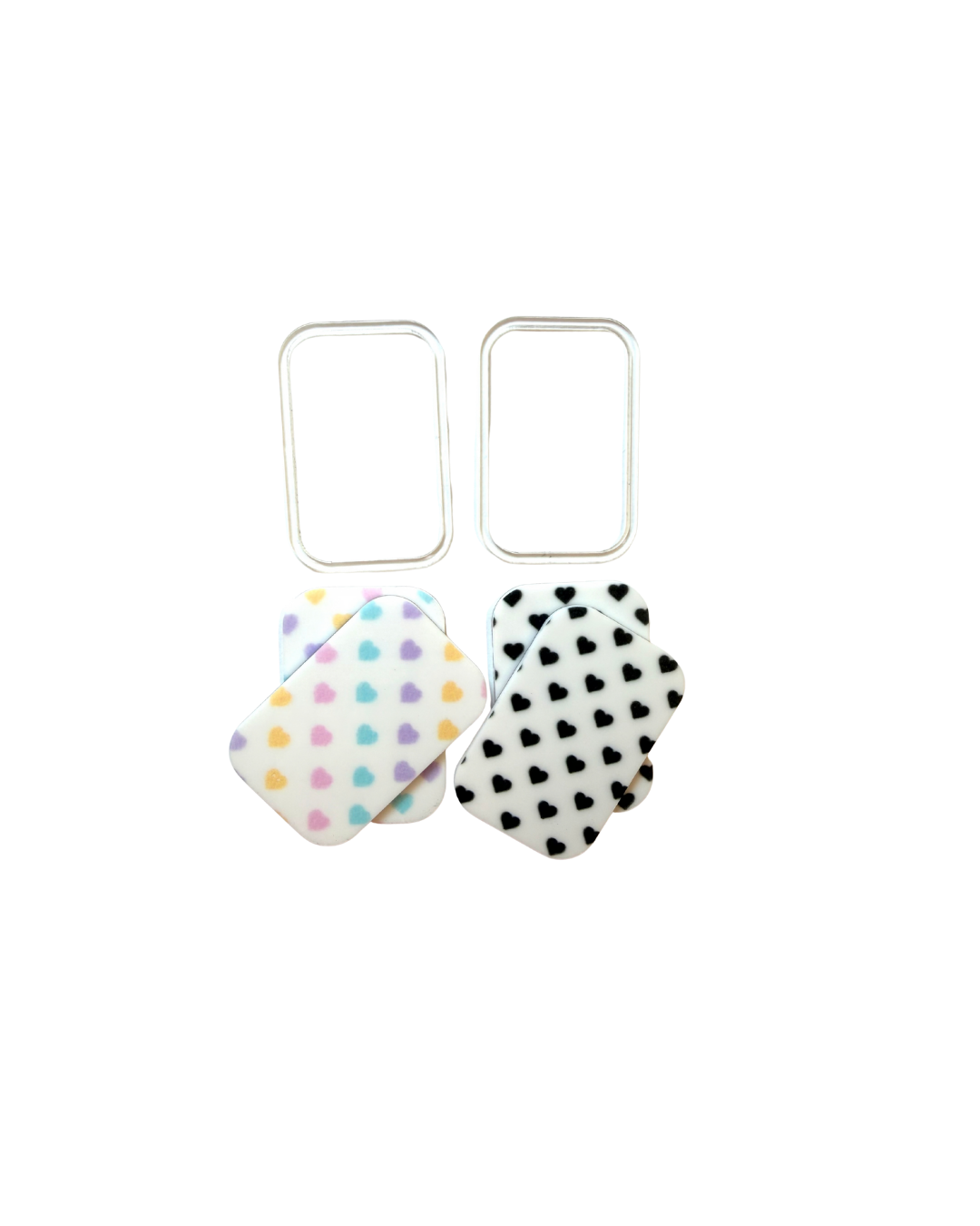 Hearts Printed Xray Markers