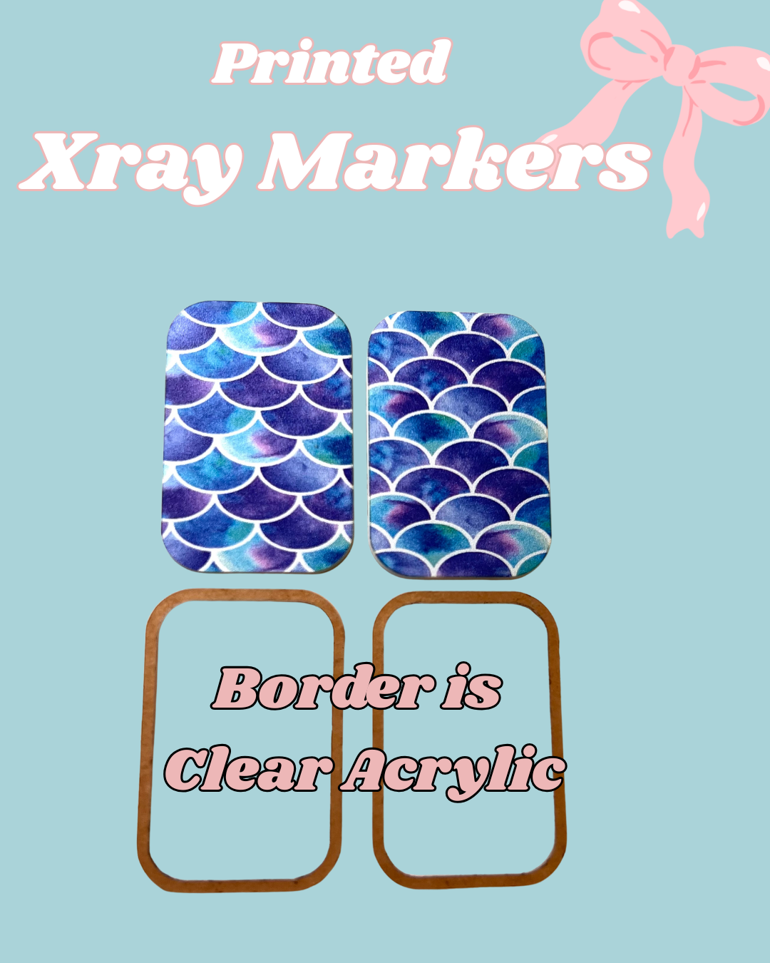 Mermaid Printed Xray Markers